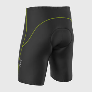 Fdx Apex Yellow Men's Padded Cycling Shorts