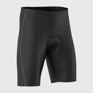 Fdx Apex Grey Men's Padded Cycling Shorts โ lightweight, breathable grey shorts with padding for enhanced comfort and support during cycling