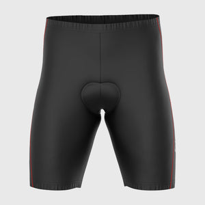 Fdx Apex Red Men's Padded Cycling Shorts