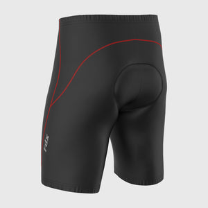 Fdx Apex Red Men's Padded Cycling Shorts