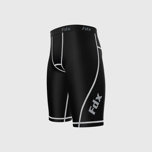 Fdx Men's Black Gym Shorts Lightweight Summer Biking Shorts All Weather Quick Dry Slim Fit Compression Boxer Cycling Gear AU