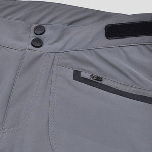 Fdx Men's Grey Cycling MTB Shorts for Summer Best Road & Mountain Bike Baggy Shorts for off Road - Nomad