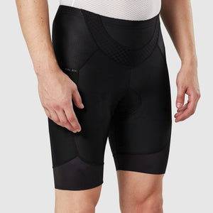 FDX Men’s Black Cycling Shorts 3D Gel Padded road bike shorts - Breathable Quick Dry comfortable bike shorts, lightweight summer shorts for riding