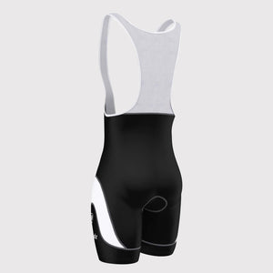 FDX Men’s Black Cycling Bib Shorts 3D Gel Padded Breathable Quick Dry bibs, comfortable biking bibs ultra-light stretchable shorts with Back mush Panel