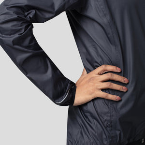 Fdx Women's Black Cycling Jacket for Winter Thermal Casual Softshell Clothing Lightweight, Shaver proof, Packable ,Windproof, Waterproof & Pockets - AU