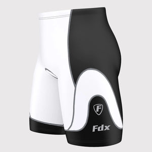 Fdx Windrift White Men's Anti-Bac Summer Cycling Shorts