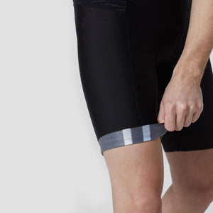 Fdx Men's Storage Pockets Anti Sweat Gel Padded Cycling Bib Shorts Black & Blue For Summer Roubaix Thermal Fleece Reflective Warm Leggings - Velos Bike Shorts