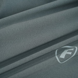 FDX Grey Men's Breathable Running Shorts Waist Belt Anti Odor Moisture Wicking & Perfect for Trekking, Tennis, squash & Gym Sports & Reflective Logo AU