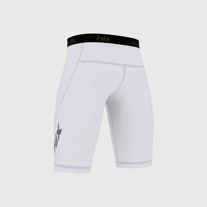 Fdx Men's White Gym Shorts Lightweight Summer Biking Shorts All Weather Quick Dry Slim Fit Compression Boxer Cycling Gear AU