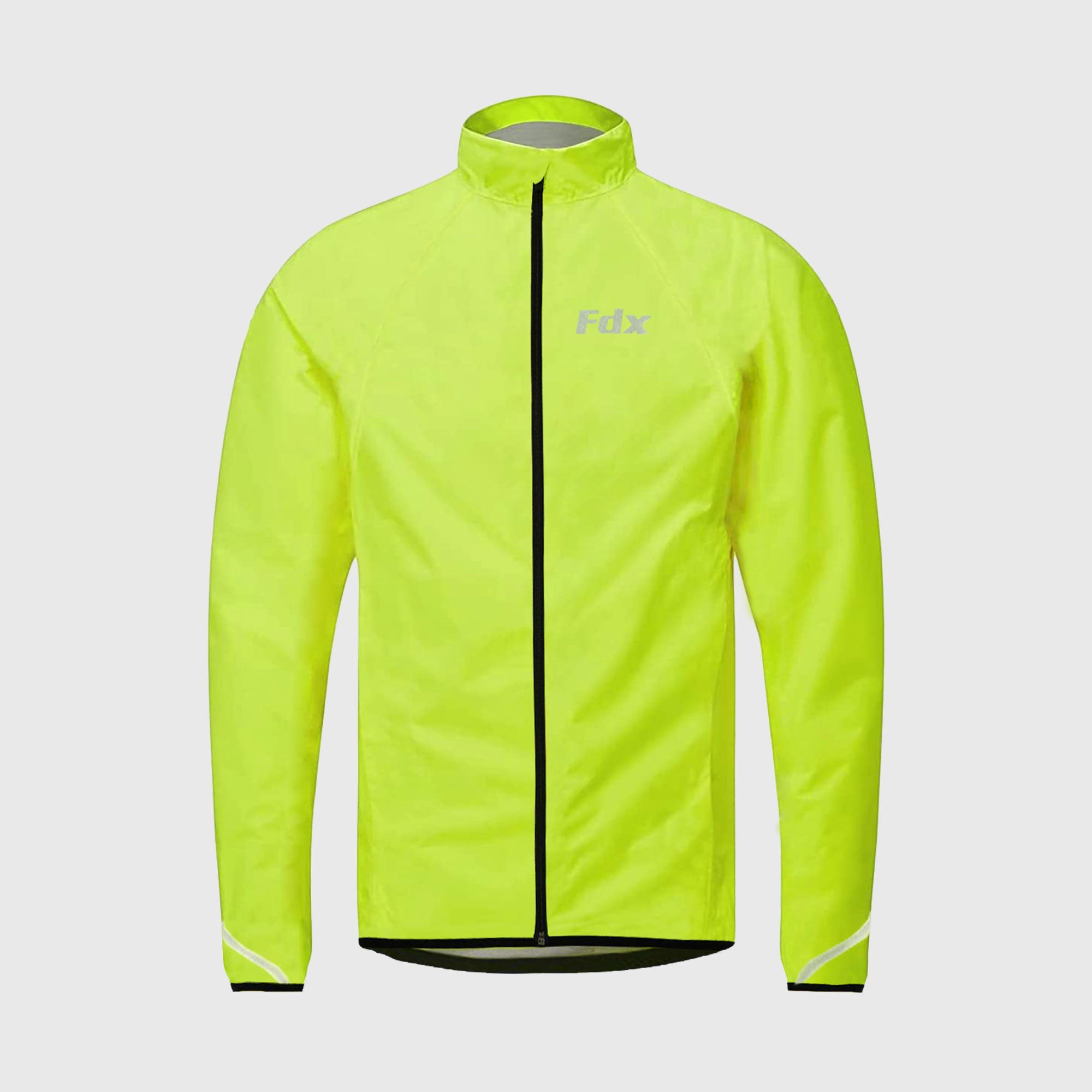 Fdx Men's Yellow Best Cycling Jacket for Winter Thermal Casual Softshell Clothing Lightweight, Shaver proof, Packable ,Windproof, Waterproof & Pockets