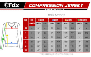 Fdx Monarch Pink Women's Base Layer Long Sleeve Compression Top