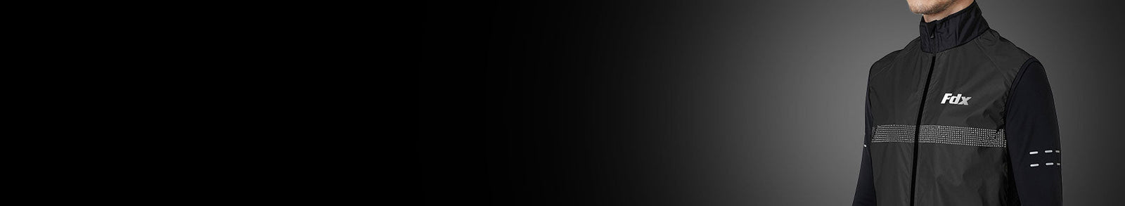 Fdx Men's Black & Grey Cycling Gilet Waterproof Water Resistant Lightweight, Breathable Mesh High Collar Hi Viz Reflector & Pockets Cycling Gear AU