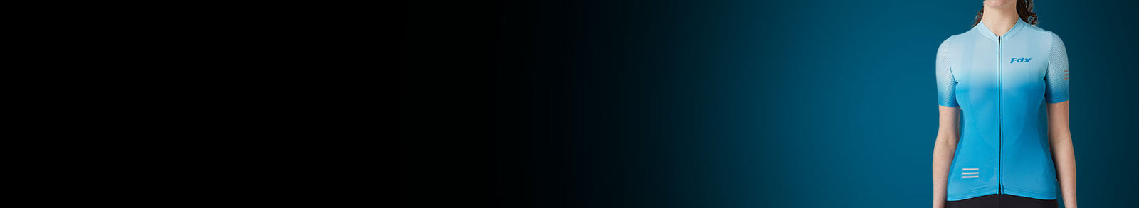 Fdx Women's Blue Short Sleeve Summer Cycling Jersey Breathable Mesh Fleece Hi Viz Reflectors & Pockets Summer Cycling Gear AU