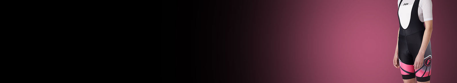 Fdx Women's Black & Pink Cycling Bib Short Gel Padded Breathable Lightweight Mesh Fleece Fabric Hi Viz Reflectors & Pockets Summer cycling Gear AU