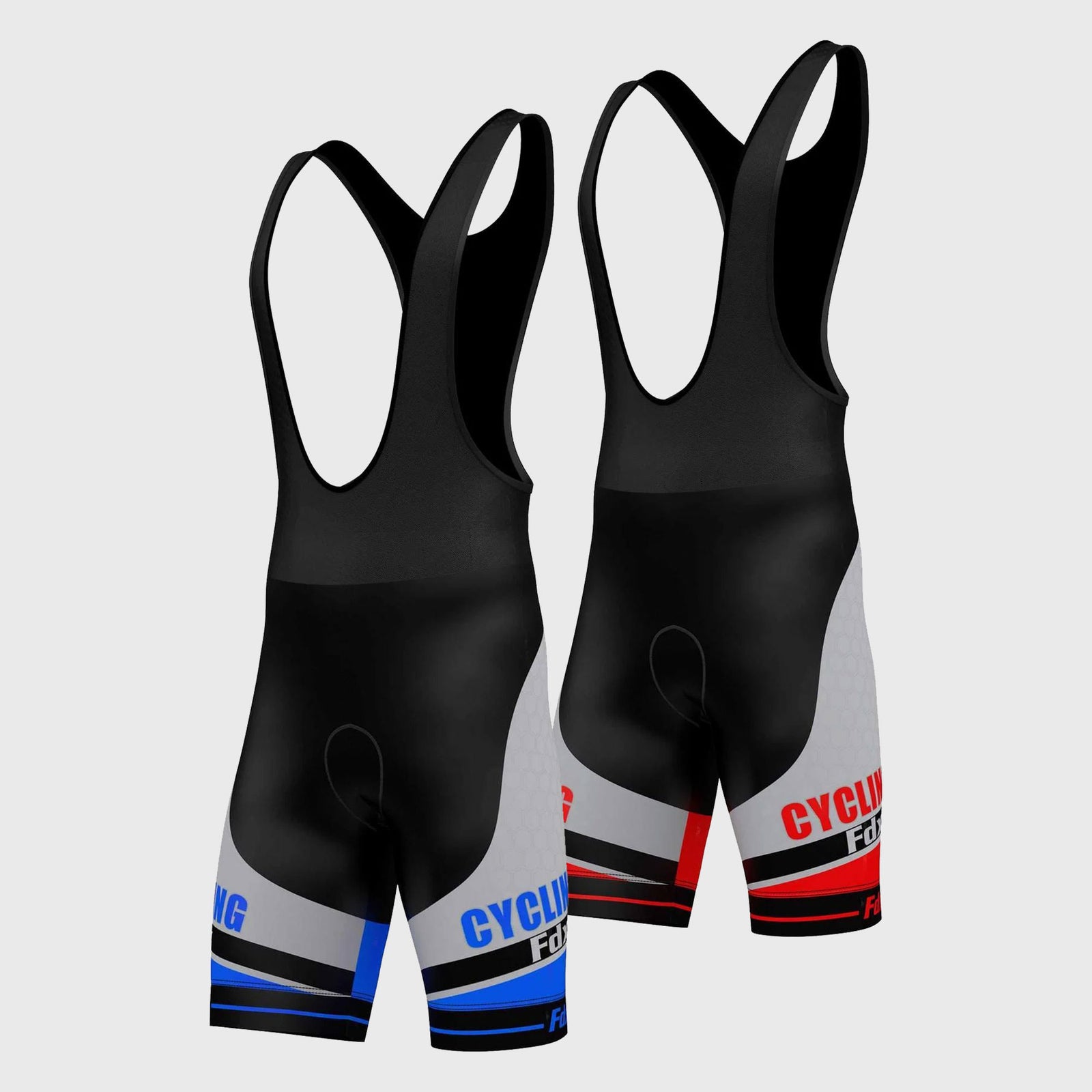 Fdx Apex Men's Summer Cycling Padded Bib Shorts
