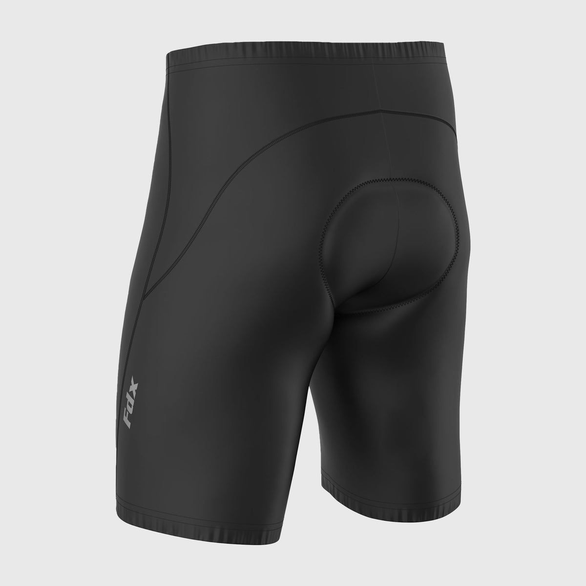 Fdx Apex Black Men's Padded Cycling Shorts
