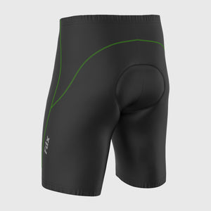 Fdx Apex Green Men's Padded Cycling Shorts