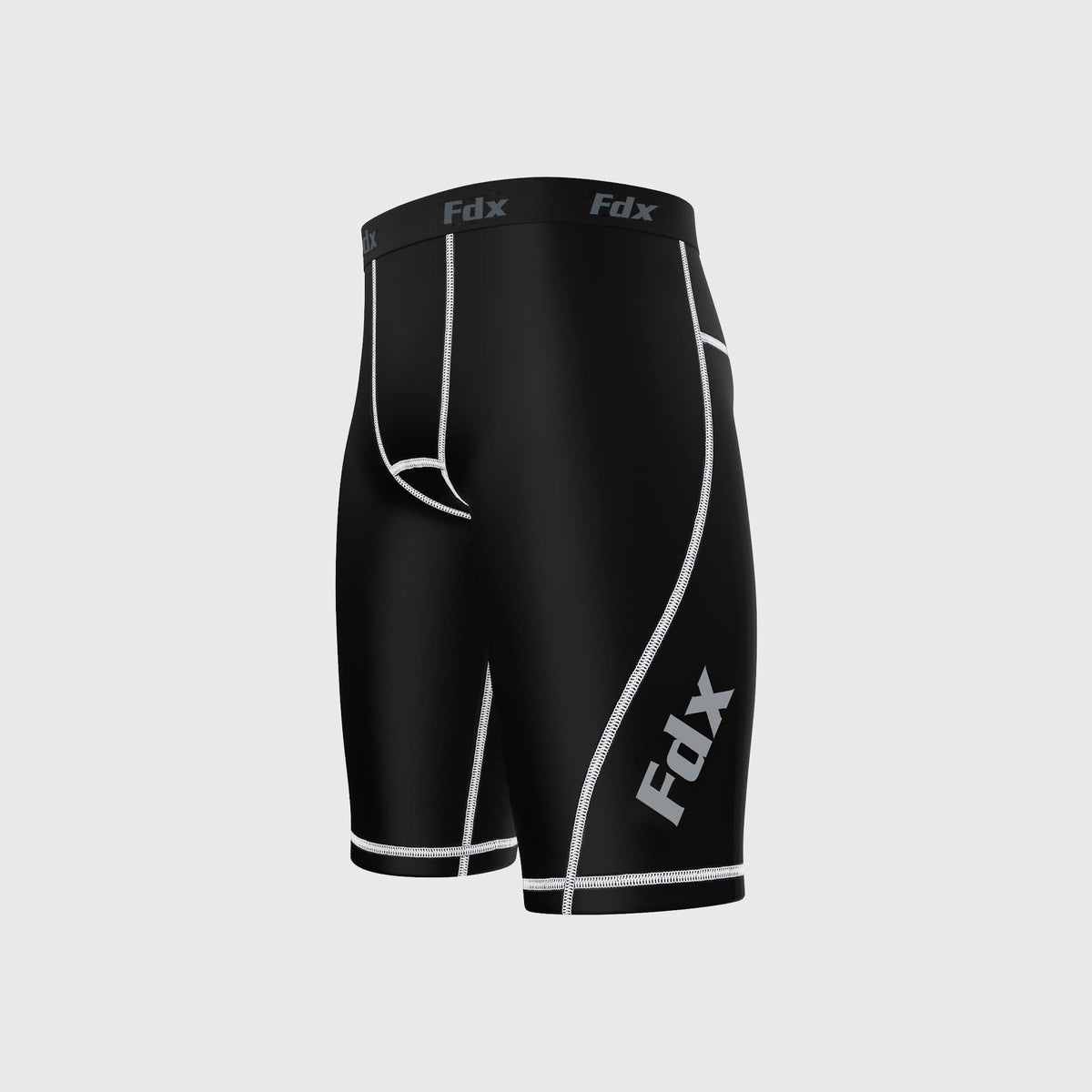 Fdx Men's Black Gym Shorts Lightweight Summer Biking Shorts All Weather Quick Dry Slim Fit Compression Boxer Cycling Gear AU