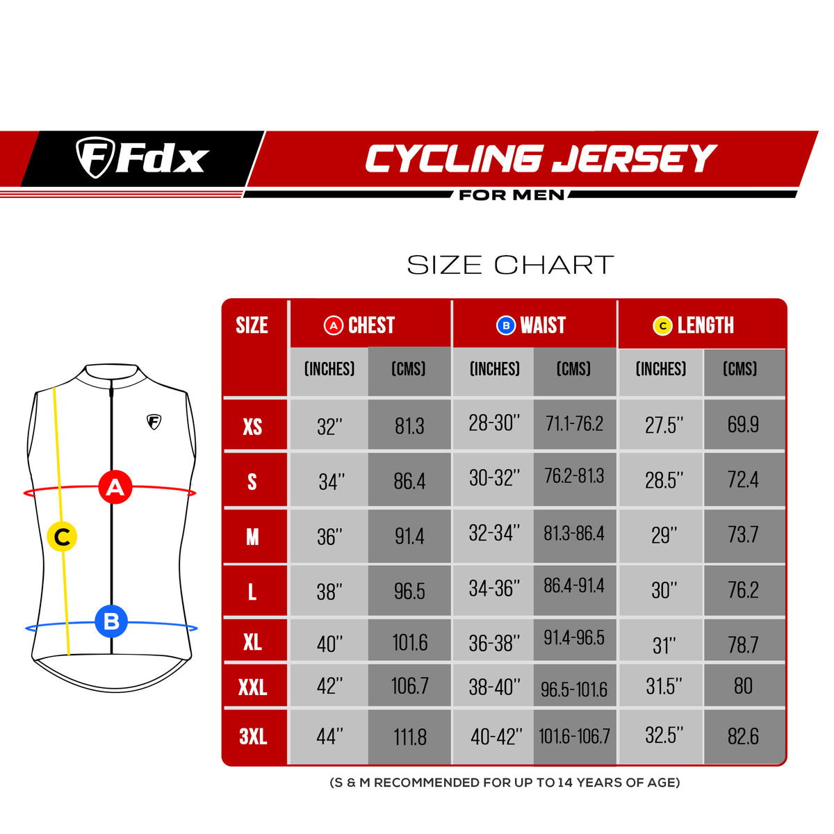 Fdx Core Yellow Men's Sleeveless Summer Cycling Jersey