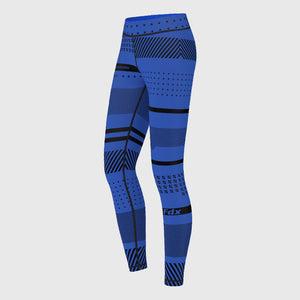 Fdx Pro Blue Women's Base Layer Thermal Compression Leggings