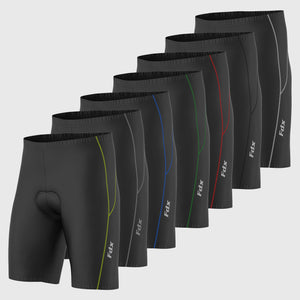 Fdx Apex Blue Men's Padded Cycling Shorts