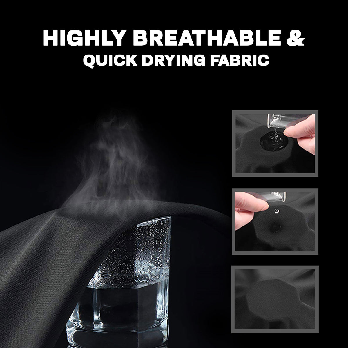 Fdx Men's Black Storage Pockets Long Sleeve Cycling Jersey Best for Winter Roubaix Thermal Fleece Road Bike Wear Top Full Zipper, Pockets & Hi viz Reflectors - All Day