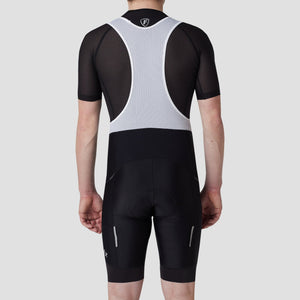 FDX Men’s Black Cycling Bib Shorts 3D Best Gel Padded Breathable Quick Dry bibs, comfortable biking bibs ultra-light stretchable Back Mush Panel shorts with pockets