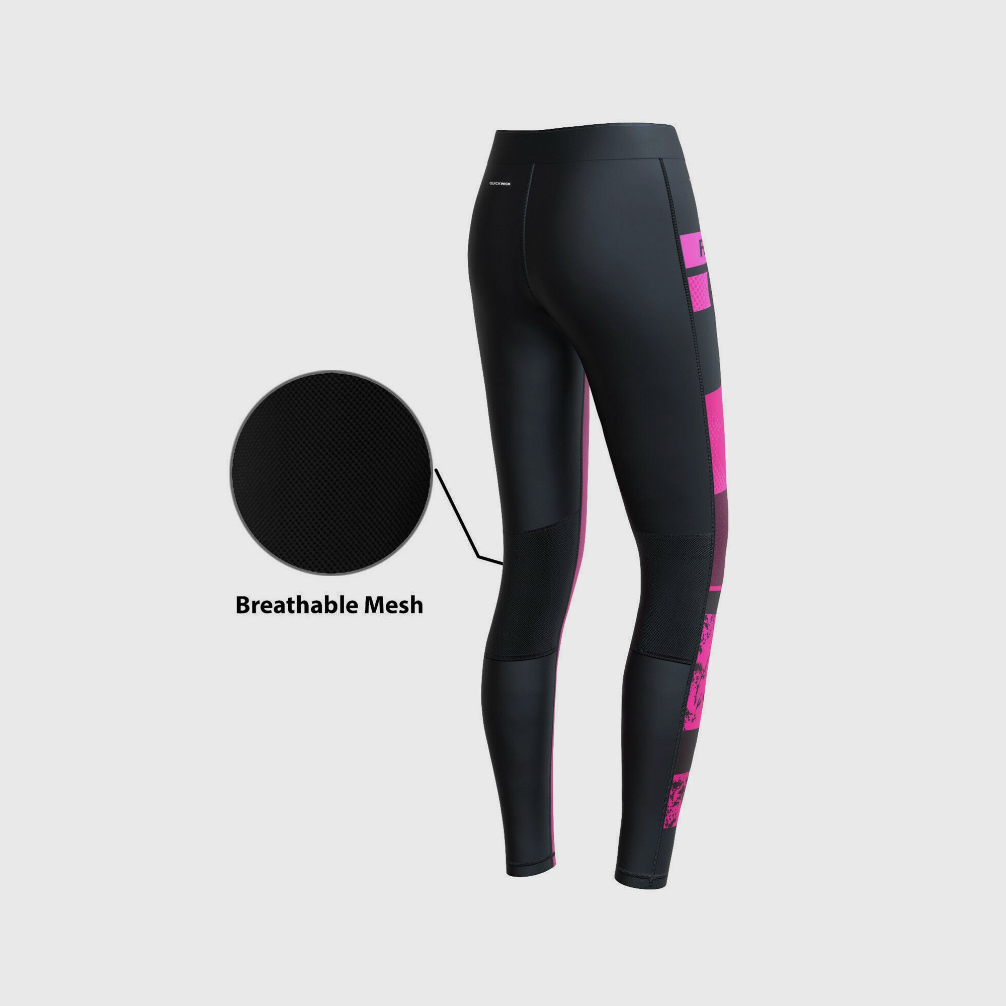 Fdx Amrap Women's Compression Running Tights Pink
