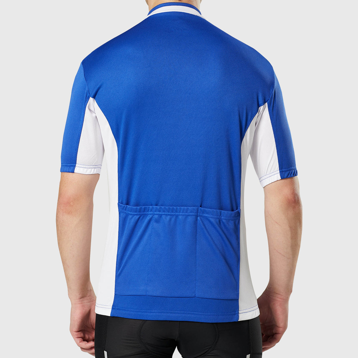 Fdx Vertex Blue Men's Short Sleeve Summer Cycling Jersey