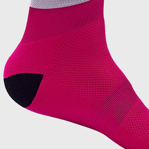 Fdx Unisex pink Cycling Compression Socks Breathable Elasticity Mesh Panel Men Women Cycling Gear AU
