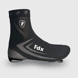 Fdx Unisex Black Cycling Over Shoe Breathable Lightweight Rainproof Hi Viz Reflective Details Men Women Cycling Gear AU