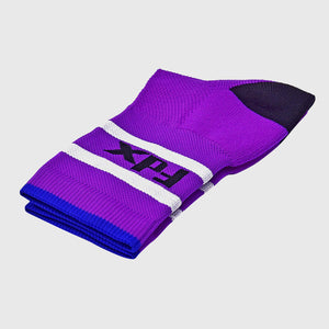 Fdx Purple Cycling Socks Compression Running Road Bike Gym Best Specialized Athletic Wear