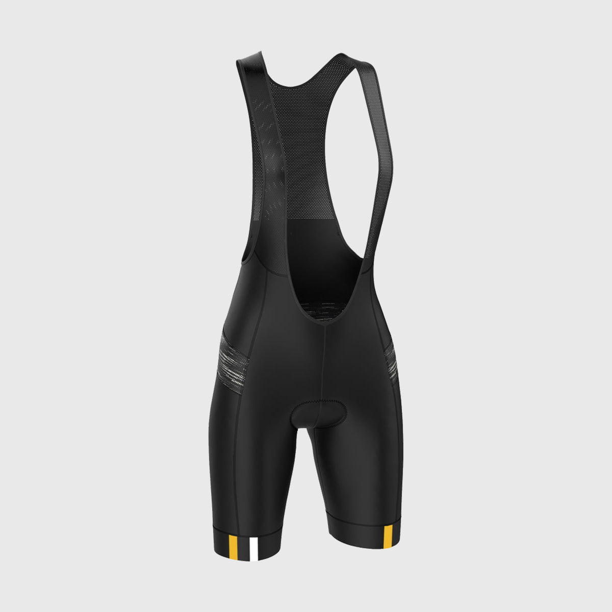 FDX Women’s Yellow Cycling Bib Shorts 3D Gel Padded comfortable biking bibs - Breathable Quick Dry bibs, lightweight moisture wicking comfortable shorts