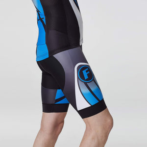 FDX Men’s Black & Blue Cycling Bib Shorts 3D Gel Padded Breathable Quick Dry bibs, comfortable biking bibs ultra-light stretchable shorts with pockets AU