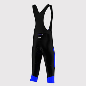 Fdx Gallop Blue Men's Summer Cycling Gel Padded 3/4 Bib Tights