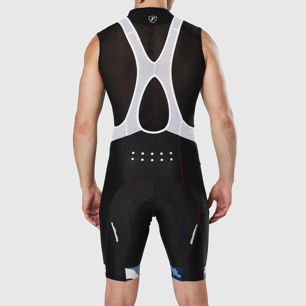 Men’s Blue & Black Bib Shorts for cycling 3D Gel Padded ultra-light stretchable Reflective Details shorts - Breathable Quick Dry bibs, comfortable biking bibs with pockets