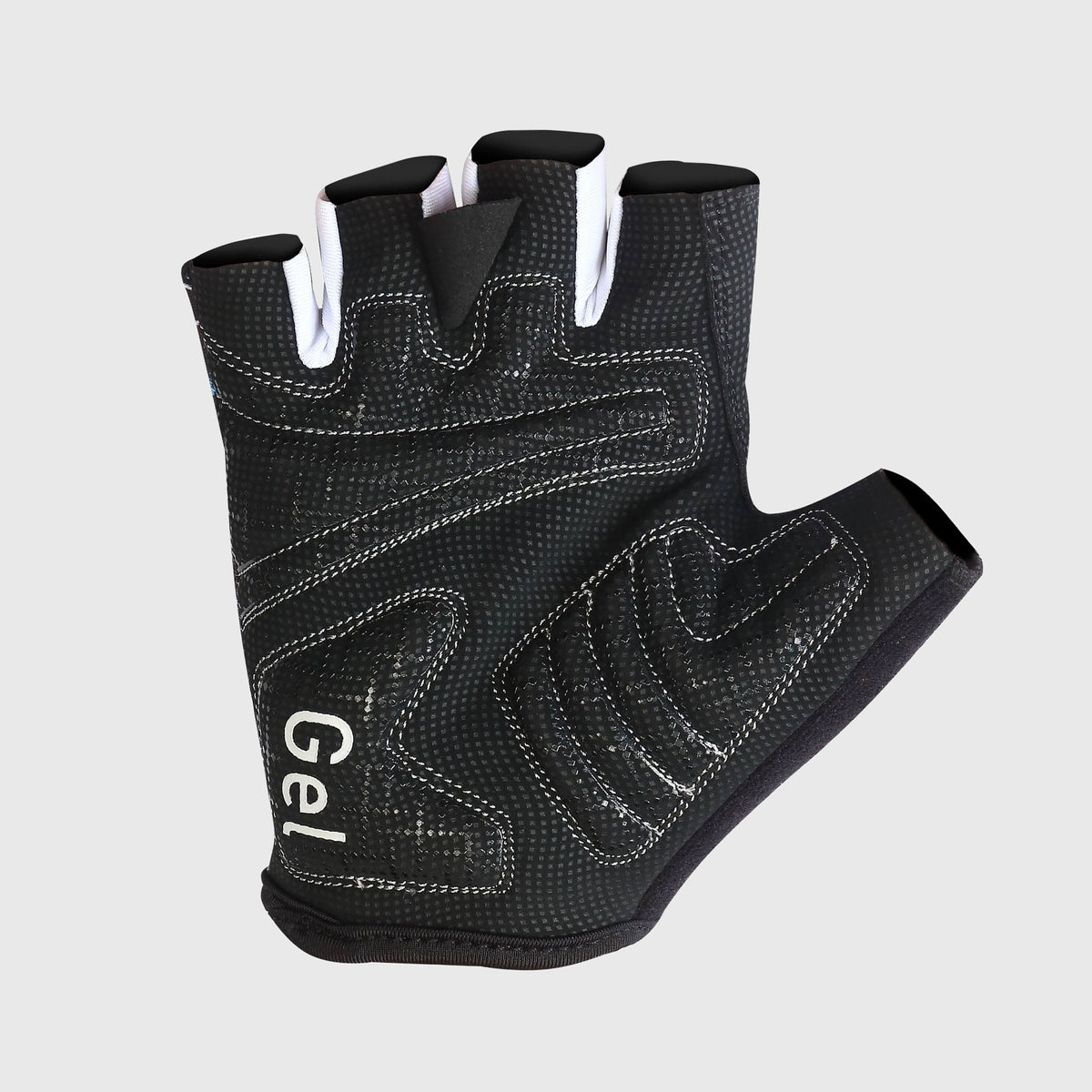 FDX Black short finger summer cycling Unisex gloves, shockproof women padded gloves, breathable quick dry anti-slip mitts mountain bike accessories