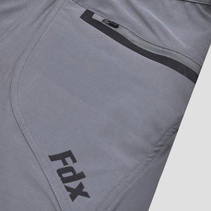 Fdx Men's Grey Cycling MTB Shorts for Summer Best Road & Mountain Bike Baggy Shorts for off Road - Nomad