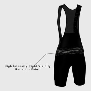 FDX Black & Blue Women's Best Breathable, Reflective Details 3D Cushion Padding Lightweight Secure Pockets Mesh back