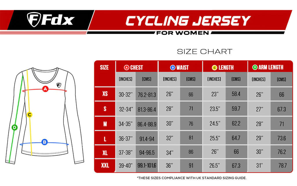 Fdx Duo Women's Pink / Blue Long Sleeve Winter Cycling Jersey