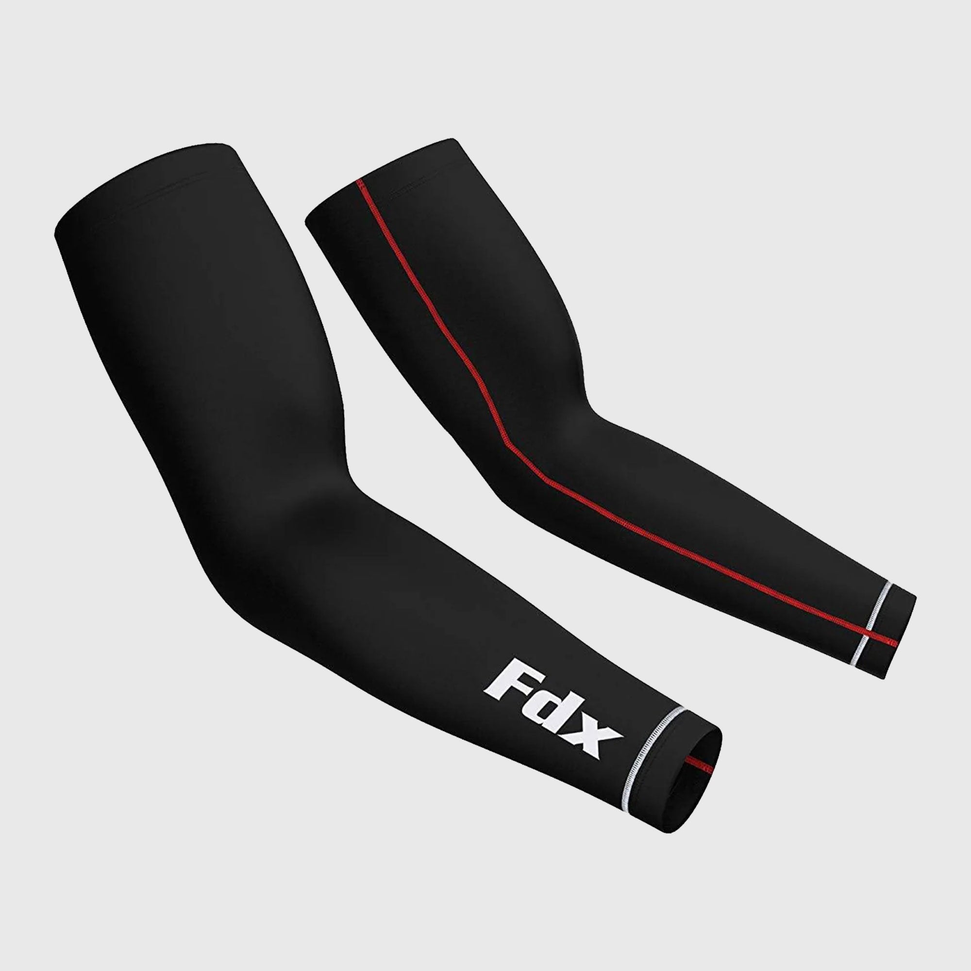 Fdx Unisex Black Cycling Arm Warmer Lightweight Cold Weather Elbow Compression Arm Sleeve Sun Protective Cool Men Women Cycling Gear AU