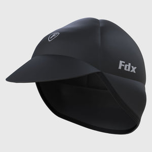 FDX Unisex Winter Cycling Skull Cap, Windproof Thermal Helmet Liner, Water Resistant Heat Retention Skull hi viz Cap for Sports, Skiing and Running