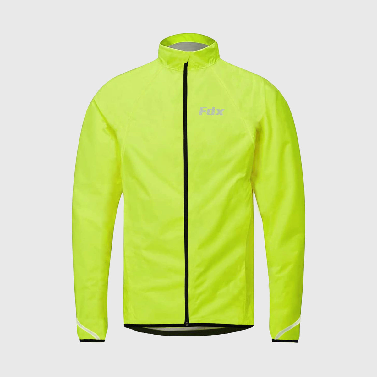 Women’s Yellow cycling jacket waterproof breathable quick dry MTB rain top, lightweight packable reflective rain jacket for riding running racing