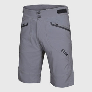Fdx Men's Grey Cycling MTB Shorts for Summer Best Road & Mountain Bike Baggy Shorts for off Road - Nomad